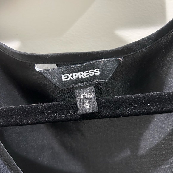Black dressy top from express in Medium - Picture 2 of 4